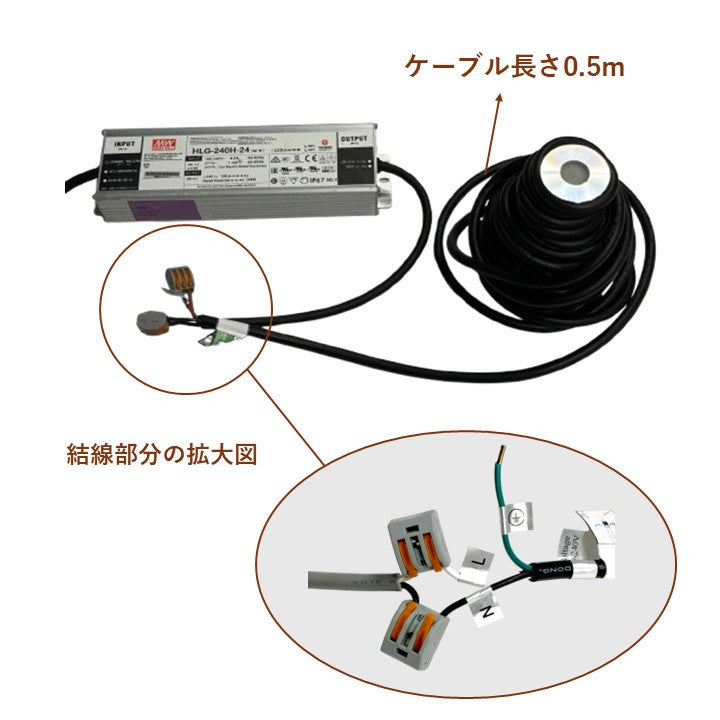 高温耐熱型サウナ用ダウンライト