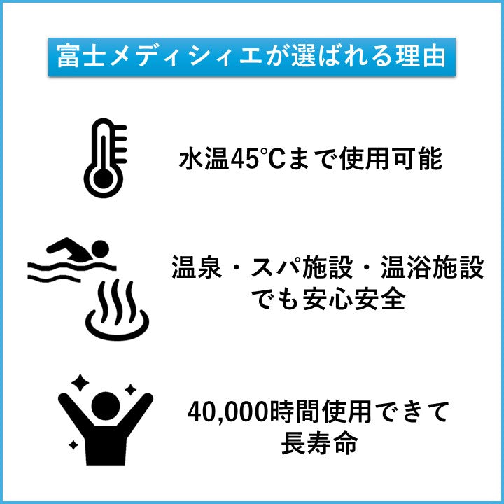 ９W置き型水中照明 3000K ケーブル5m付き